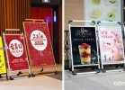 展會鋁合金手提海報架制作需要多久?