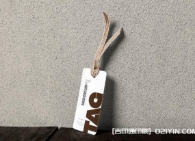 特種紙軟膠潮牌衣服商標印刷