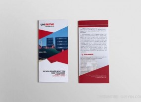 航運(yùn)公司企業(yè)宣傳三折頁