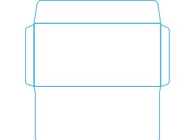 6號西式120x230x40mm平角