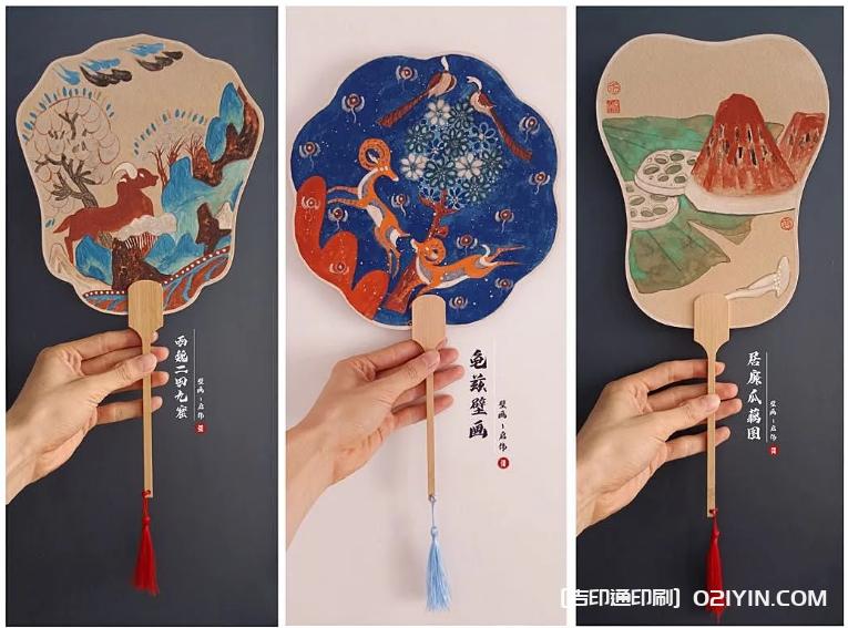 國(guó)風(fēng)生宣手繪扇子獨(dú)家批發(fā)廠家  第1張